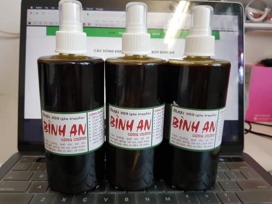 dầu xoa bóp bình an